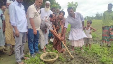 Photo of এনডিপির উদ্যোগে নাটুয়ারপাড়া ইউনিয়নে রাস্তা নির্মাণ কাজের উদ্বোধন 