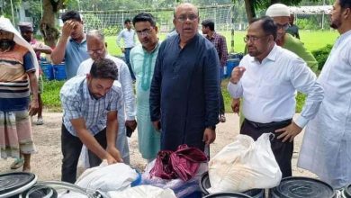 Photo of বেনাপোল বন্দরে ট্রাকে করে শাড়ি কাপড়ের চালান আটক