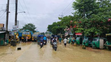 Photo of খাগড়াছড়িতে টানা ভারী বর্ষণে নির্মাঞ্চল প্লাবিত, শতাধিক পরিবার পানিবন্দী