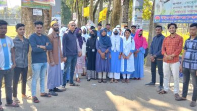 Photo of আগরতলায় বাংলাদেশের উপ হাইকমিশনার অফিসে হামলার প্রতিবাদে বিক্ষোভ সমাবেশ